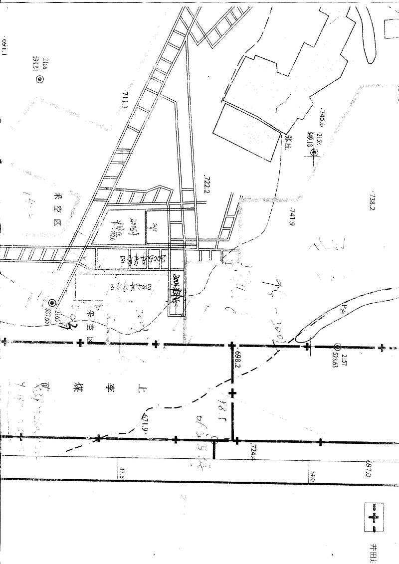 山西陽(yáng)城縣高速公路連接線(xiàn)迎賓大道煤礦采空區(qū)勘察